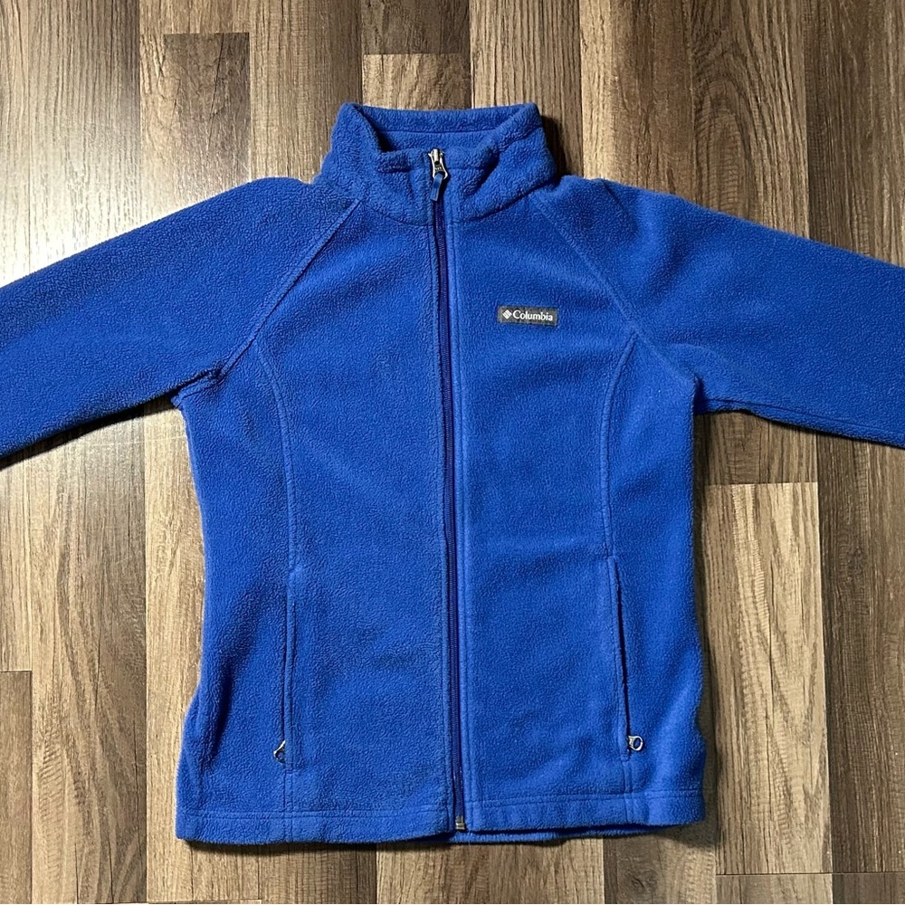 Columbia Royal Blue Full-Zip Fleece